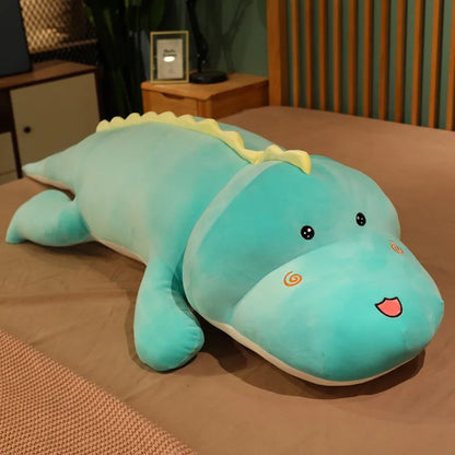 Huggable Dinosaur Plush – Big Soft Cartoon Animal Pillow, Cute Stuffed Gift for Home Decoration or special Occasion