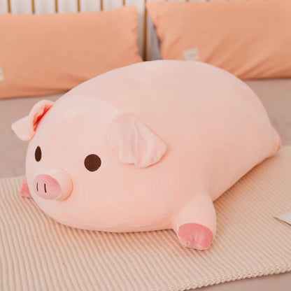 Squishy Pig Stuffed Animal – Cute Soft Plush Pillow and Room Decoration, Prefect for Gift