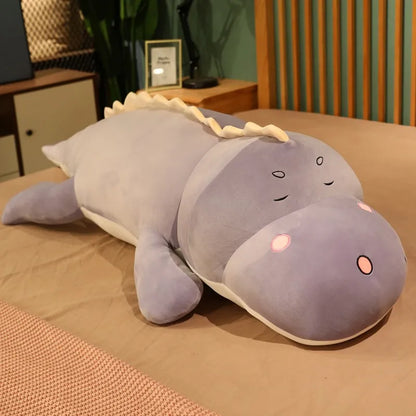 Huggable Dinosaur Plush – Big Soft Cartoon Animal Pillow, Cute Stuffed Gift for Home Decoration or special Occasion