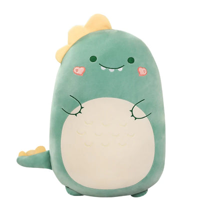 Kawaii Animal Plush Pillow – Squishy Dinosaur, Shiba Inu, Dog, Rabbit – Soft Sleeping Cushion for Amazing an Gift