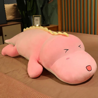 Huggable Dinosaur Plush – Big Soft Cartoon Animal Pillow, Cute Stuffed Gift for Home Decoration or special Occasion