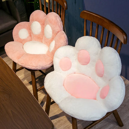Kawaii Bear Paw Plush Mat – 70 cm Soft Animal Foot Pillow and Heart Cushion – Cute Home Decoration and Gift Idea