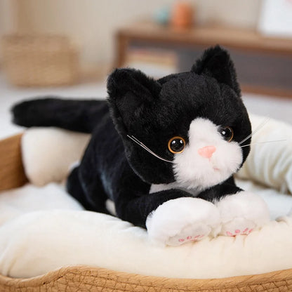 Cute Cat Plush – Soft Stuffed Cartoon Animal Pillow, Adorable Decorative Gift for Birthdays or Special Occasion