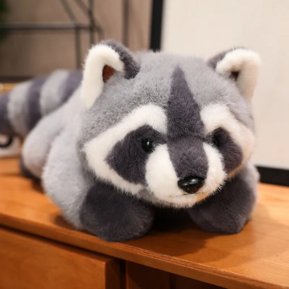 Kawaii Raccoon Plush – Soft Stuffed Animal Cushion, Adorable Decorative Gift for Special Occasion