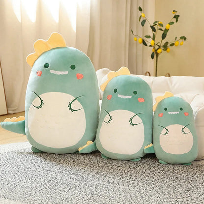 Kawaii Animal Plush Pillow – Squishy Dinosaur, Shiba Inu, Dog, Rabbit – Soft Sleeping Cushion for Amazing an Gift