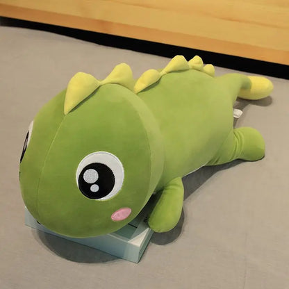 Big Soft Dinosaur Plush – Huggable Cartoon Stuffed Animal Pillow, Adorable Decorative Gift for Birthdays and special Occasion