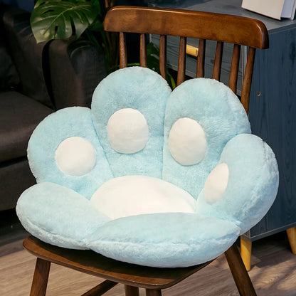 Kawaii Bear Paw Plush Mat – 70 cm Soft Animal Foot Pillow and Heart Cushion – Cute Home Decoration and Gift Idea