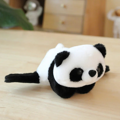 Kawaii Panda Plush Wristband – Soft Snap Wrap Animal Bracelet, Cute Hand Ring and Prefect Fun Gift