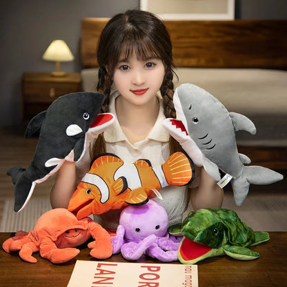 Kawaii Hand Finger Puppets – Soft Plush Animal Characters for Storytelling, Learning, and Imaginative Play, Unique Gift
