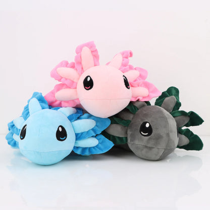 Cute Axolotl Plush – Kawaii Soft Stuffed Animal Doll prefect for Birthday & Christmas Gift
