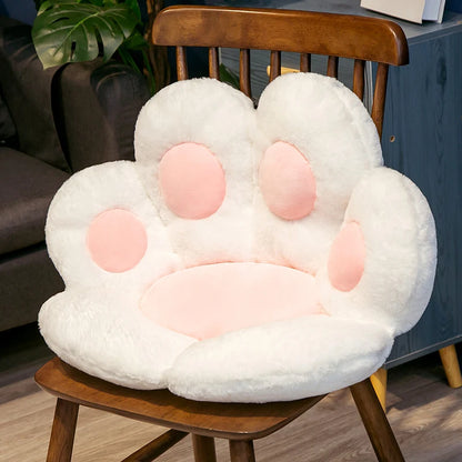 Kawaii Bear Paw Plush Mat – 70 cm Soft Animal Foot Pillow and Heart Cushion – Cute Home Decoration and Gift Idea