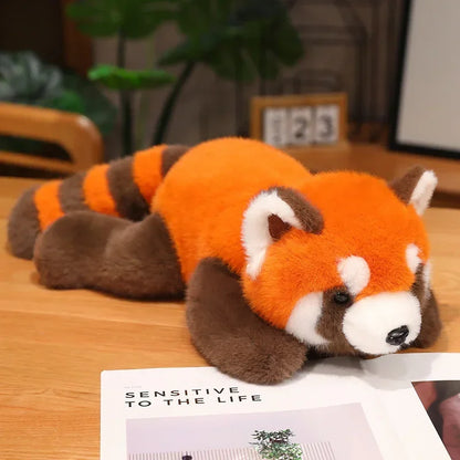 Red Panda Plush – Soft Fluffy Stuffed Pillow, Adorable Hugging Cushion and Gift for Special Occasion