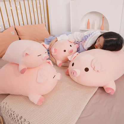 Squishy Pig Stuffed Animal – Cute Soft Plush Pillow and Room Decoration, Prefect for Gift