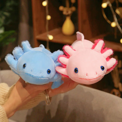 Kawaii Axolotl Plush – Soft Stuffed Salamander Doll, Cozy Decorative Pillow and Cute Gift