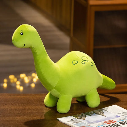 Colourful Dinosaur Plush – Cute Stuffed Triceratops Plushie, Soft Kawaii Animal Collectible and Decorative Gift for Home