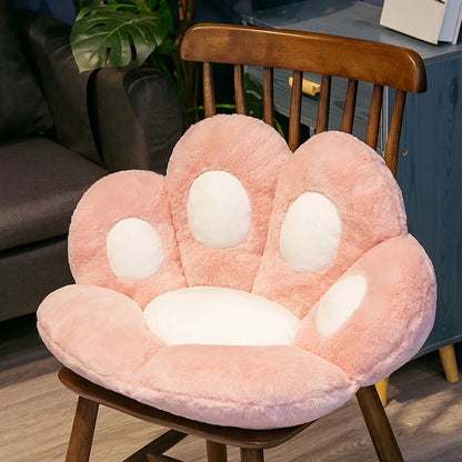Kawaii Bear Paw Plush Mat – 70 cm Soft Animal Foot Pillow and Heart Cushion – Cute Home Decoration and Gift Idea