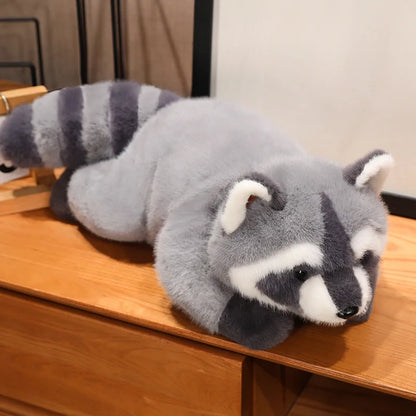 Kawaii Raccoon Plush – Soft Stuffed Animal Cushion, Adorable Decorative Gift for Special Occasion