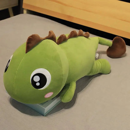 Big Soft Dinosaur Plush – Huggable Cartoon Stuffed Animal Pillow, Adorable Decorative Gift for Birthdays and special Occasion
