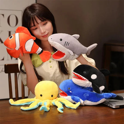 Kawaii Hand Finger Puppets – Soft Plush Animal Characters for Storytelling, Learning, and Imaginative Play, Unique Gift