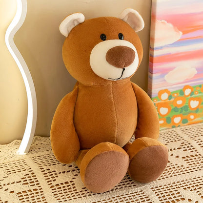 Jungle Animals Plush – Soft Stuffed Doll (Bear, Lion, Tiger, Raccoon, Monkey) – Cute Birthday Gift.