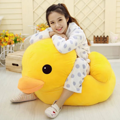 Kawaii Yellow Duck Plush – Soft Stuffed Animal Doll, Adorable Gift Idea for Birthdays, Holidays, or Any Special Moment