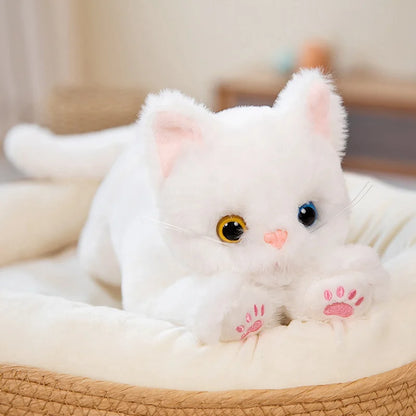 Cute Cat Plush – Soft Stuffed Cartoon Animal Pillow, Adorable Decorative Gift for Birthdays or Special Occasion