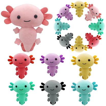 Cute Axolotl Plush – Soft Stuffed Animal Plushie Doll Perfect for Gifting and Home Decoration