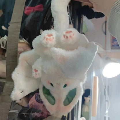 Kawaii Bat Rabbit Plush – Soft Flying Rabbit Stuffed Animal, Cute Doll Birthday and Christmas Gifts