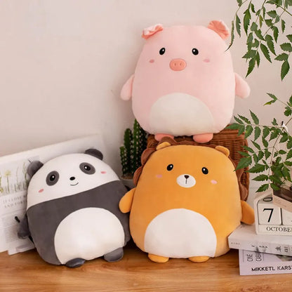 Cuddly Kawaii Animal Plush Pillow – Penguin, Pig, Rabbit, Panda, Crab – Soft Plushie Doll for Prefect’ Birthday Gift (40 cm)