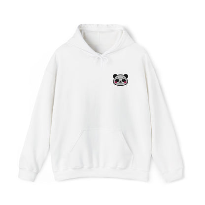 Cozy Panda Embroidered Hoodie – Unisex Heavy Blend Sweatshirt
