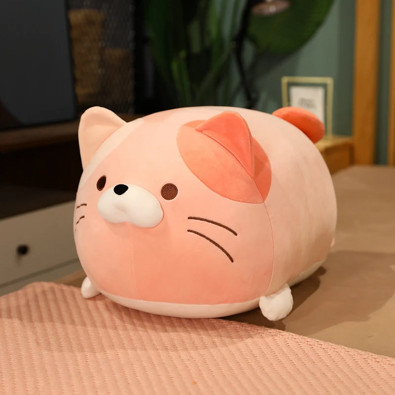 Soft Cat Plush – Stuffed Cartoon Animal Pillow Cushion, Cute Decorative Gift for Special Occasion
