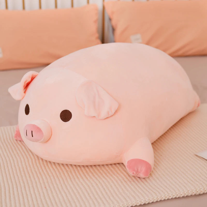 Squishy Pig Stuffed Animal – Cute Soft Plush Pillow and Room Decoration, Prefect for Gift