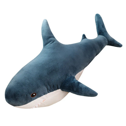 Cute Shark Plush – Soft Stuffed Animal Reading Pillow, Perfect for Birthday Gifts and Home Decoration