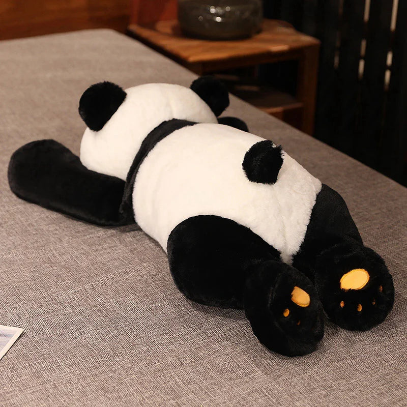 Giant Panda Plush – Soft Cartoon Bear Sleep Pillow, Cozy Stuffed Cushion and Classic Gift for Holidays or Special Occasions