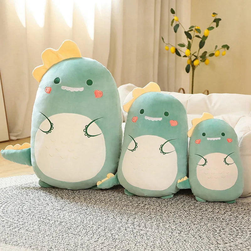 Kawaii Animal Plush Pillow – Squishy Dinosaur, Shiba Inu, Dog, Rabbit – Soft Sleeping Cushion for Amazing an Gift