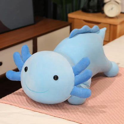 Axolotl Plush –  Cute Cartoon Stuffed Animal Pillow, Perfect Birthday and Christmas Gifts, Home Decoration