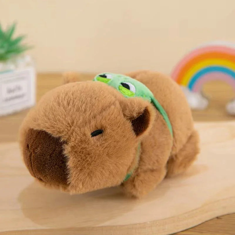 Kawaii Capybara Plush Wristband – Soft Snap Bracelet with Stuffed Animal Design, Cute and Fun Accessory Gift