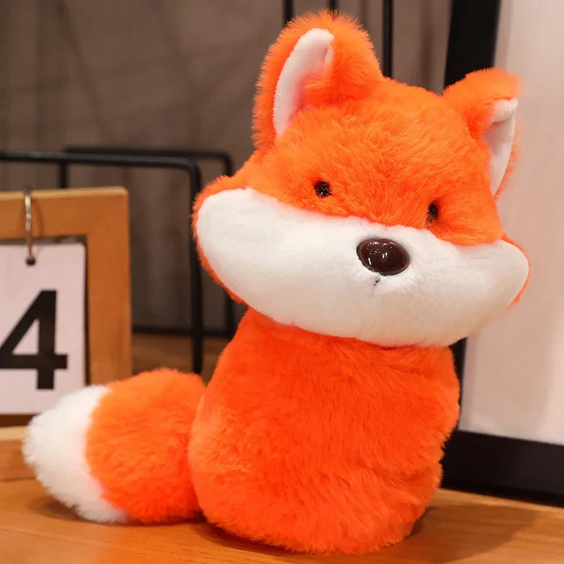 Creative Animal Wrap Plush – Soft Stuffed Gifts Raccoon, Fox, Husky, Cat & Monkey Dolls for Birthdays and Special Occasions