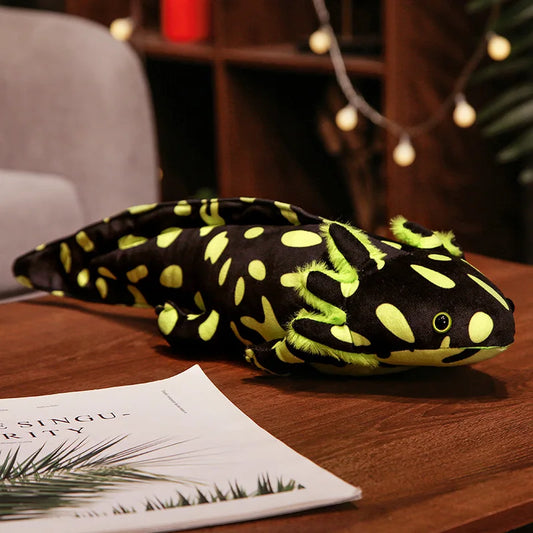 Cute Axolotl Plush – Soft Stuffed Salamander Pillow, Adorable Decorative Accent and Gift