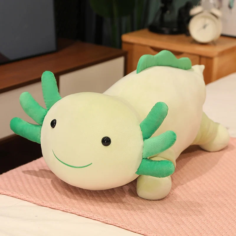 Axolotl Plush –  Cute Cartoon Stuffed Animal Pillow, Perfect Birthday and Christmas Gifts, Home Decoration