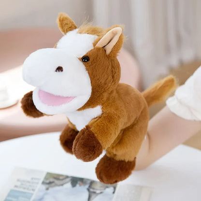 Kawaii Hand Finger Puppets – Soft Plush Animal Characters for Storytelling and Early Learning, Cute and Creative Gift