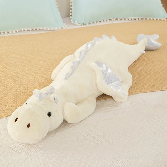 Giant Flying Dragon Plush Doll – Soft Stuffed Dinosaur Pillow Cushion, Perfect Christmas Gift.