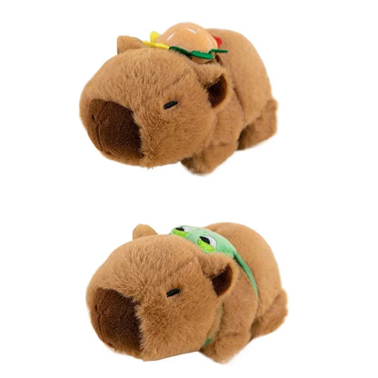 Kawaii Capybara Plush Wristband – Soft Snap Bracelet with Stuffed Animal Design, Cute and Fun Accessory Gift