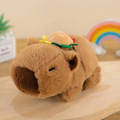 Kawaii Capybara Plush Wristband – Soft Snap Bracelet with Stuffed Animal Design, Cute and Fun Accessory Gift