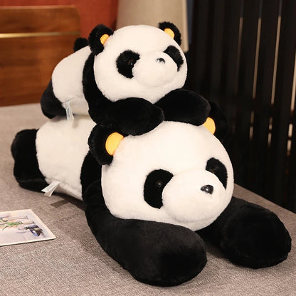 Giant Panda Plush – Soft Cartoon Bear Sleep Pillow, Cozy Stuffed Cushion and Classic Gift for Holidays or Special Occasions