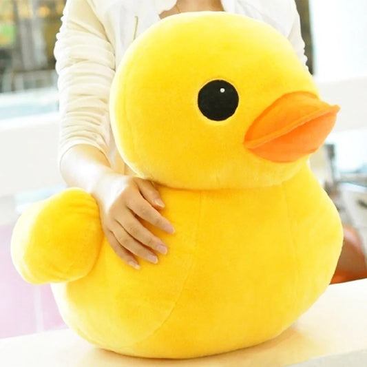 Kawaii Yellow Duck Plush – Soft Stuffed Animal Doll, Adorable Gift Idea for Birthdays, Holidays, or Any Special Moment