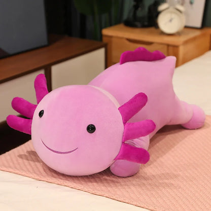 Axolotl Plush –  Cute Cartoon Stuffed Animal Pillow, Perfect Birthday and Christmas Gifts, Home Decoration