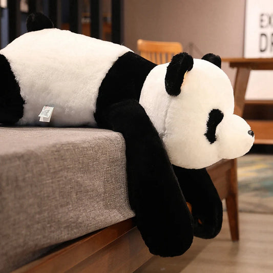 Giant Panda Plush – Soft Cartoon Bear Sleep Pillow, Cozy Stuffed Cushion and Classic Gift for Holidays or Special Occasions
