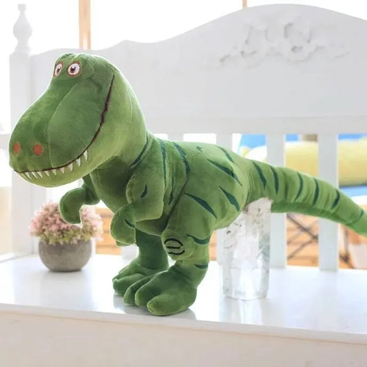 Dinosaur Plush – Cute Cartoon Tyrannosaurus Stuffed Plushie, Fun Decorative Gift for Birthdays or Special Occasions
