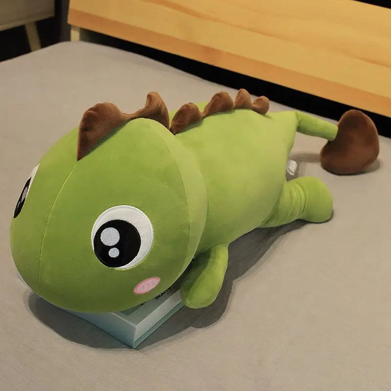 Big Soft Dinosaur Plush – Huggable Cartoon Stuffed Animal Pillow, Adorable Decorative Gift for Birthdays and special Occasion